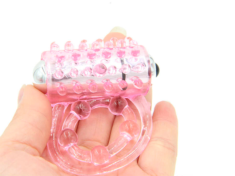 anillo vibrador doble agarre pink