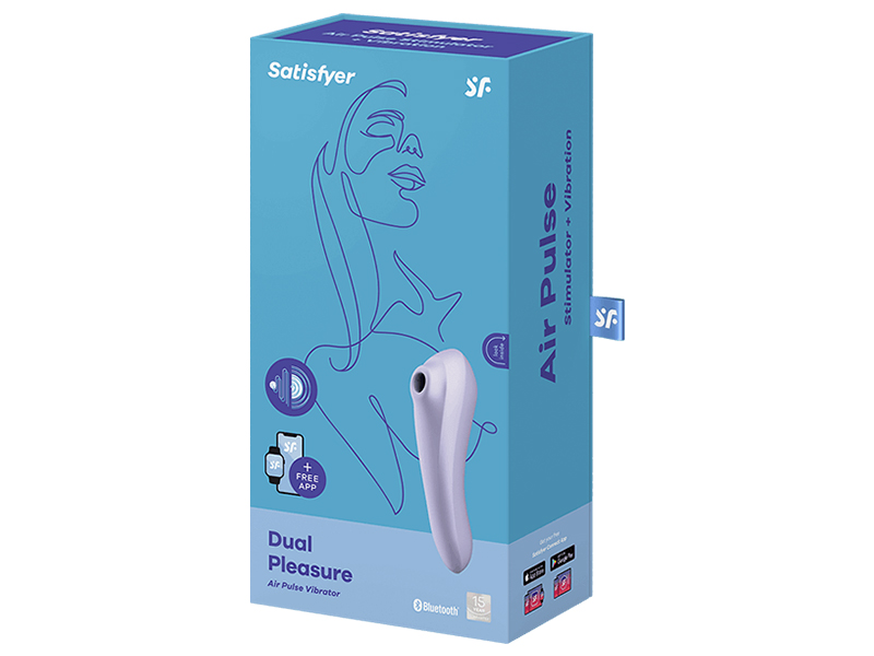 Satisfyer-Dual-Pleasure-lilac-Airpulse-Vibrator-package
