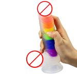 dildo transpatente colorful 7 2
