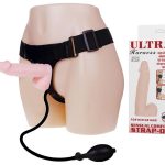 Arnes con Dildo Inflable 6.5"